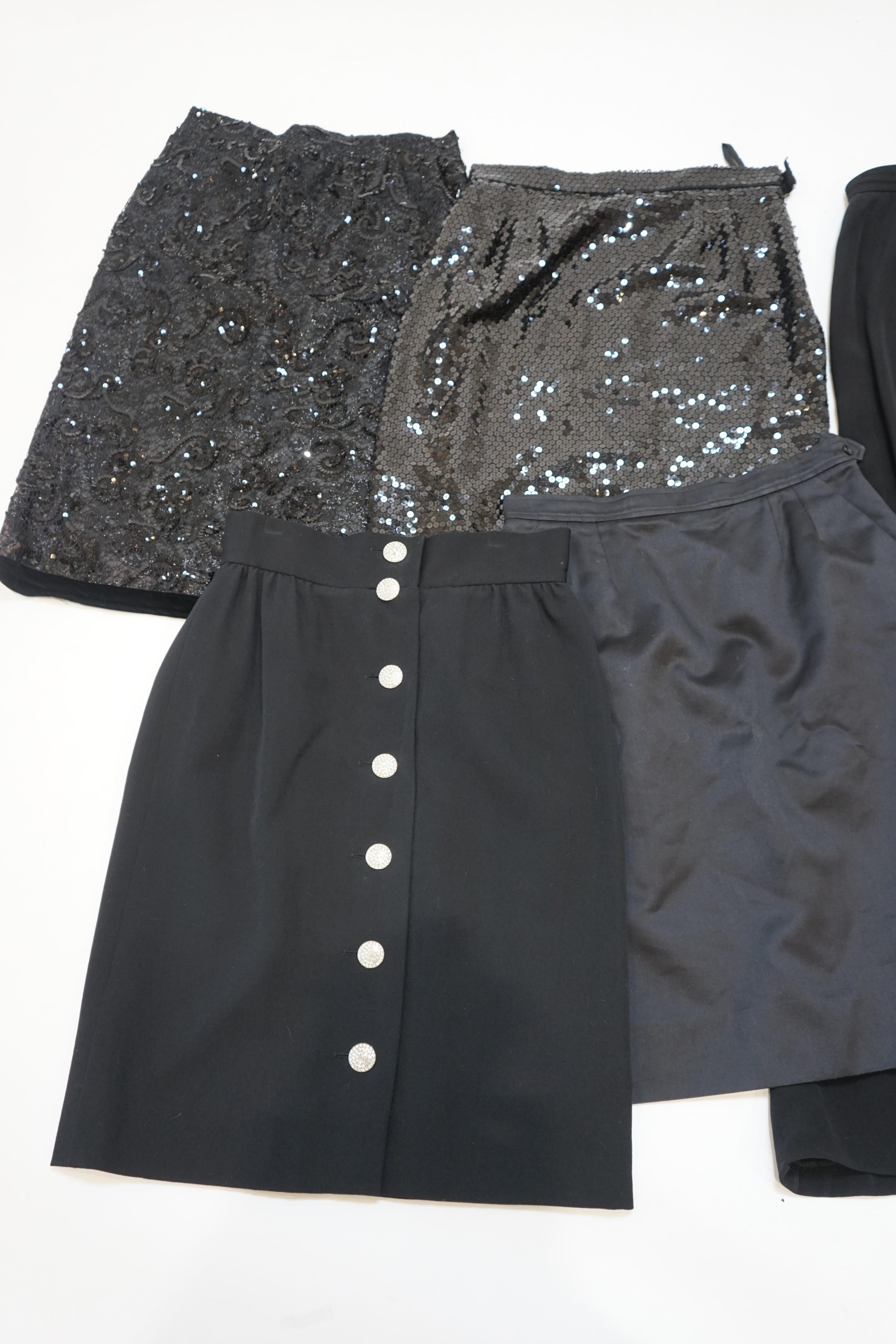 A selection of Yves Saint Laurent Ladies skirts and trousers sizes IT 40-46